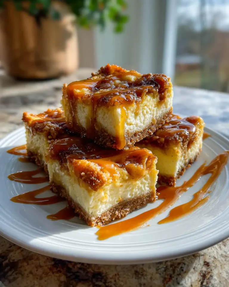 Irresistible Caramel Apple Cheesecake Bars: Your New Fall Favorite - Featured Image
