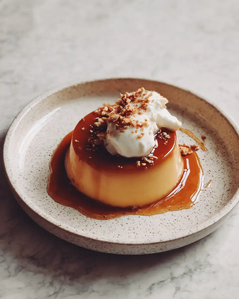 Final dish - Effortless Caramel Bliss: An Easy Recipe for Sweet Success
