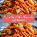 Tropical Twist: Discover the Refreshing Delight of Carrot Salad with Pineapple and Raisins