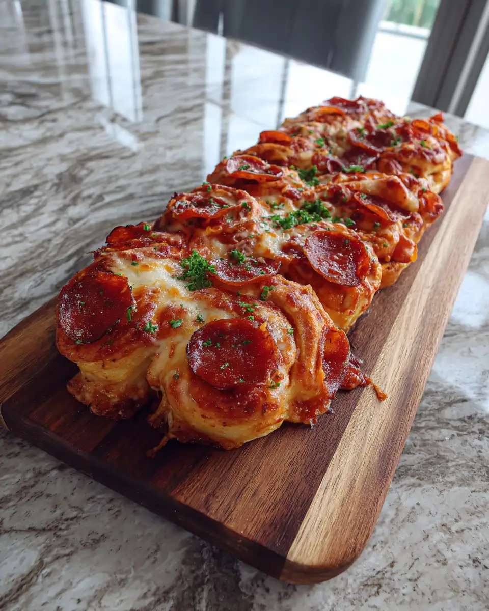 Final dish - Irresistible Cheesy Pepperoni Pizza Roll-Ups That Will Transform Your Snack Game