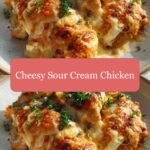 Melt-in-Your-Mouth Cheesy Sour Cream Chicken Bliss