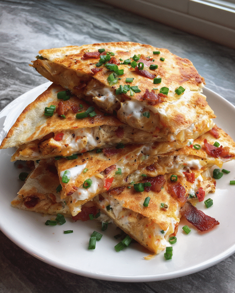 Sizzling Chicken Bacon Ranch Quesadillas That Will Spice Up Your Dinner - Featured Image
