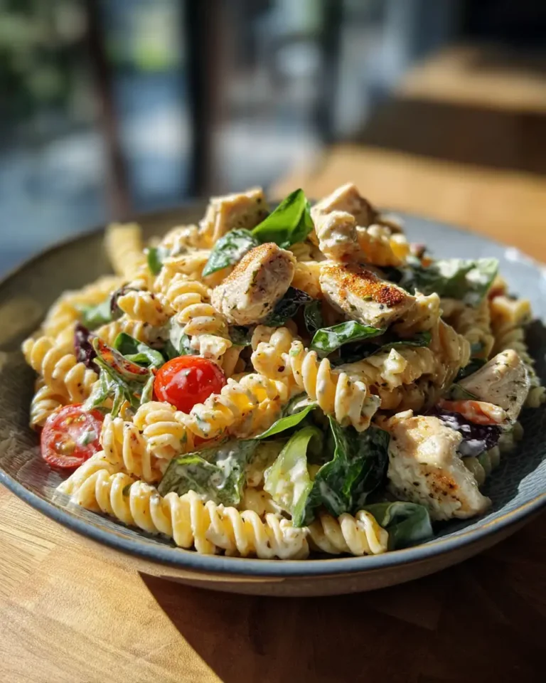Zesty Chicken Caesar Pasta Salad That Will Wow Your Taste Buds - Featured Image