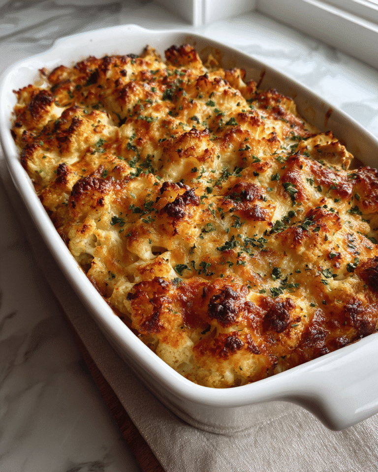 Irresistible Chicken Cauliflower Rice Casserole: A Comfort Food Makeover - Featured Image