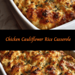 Irresistible Chicken Cauliflower Rice Casserole: A Comfort Food Makeover