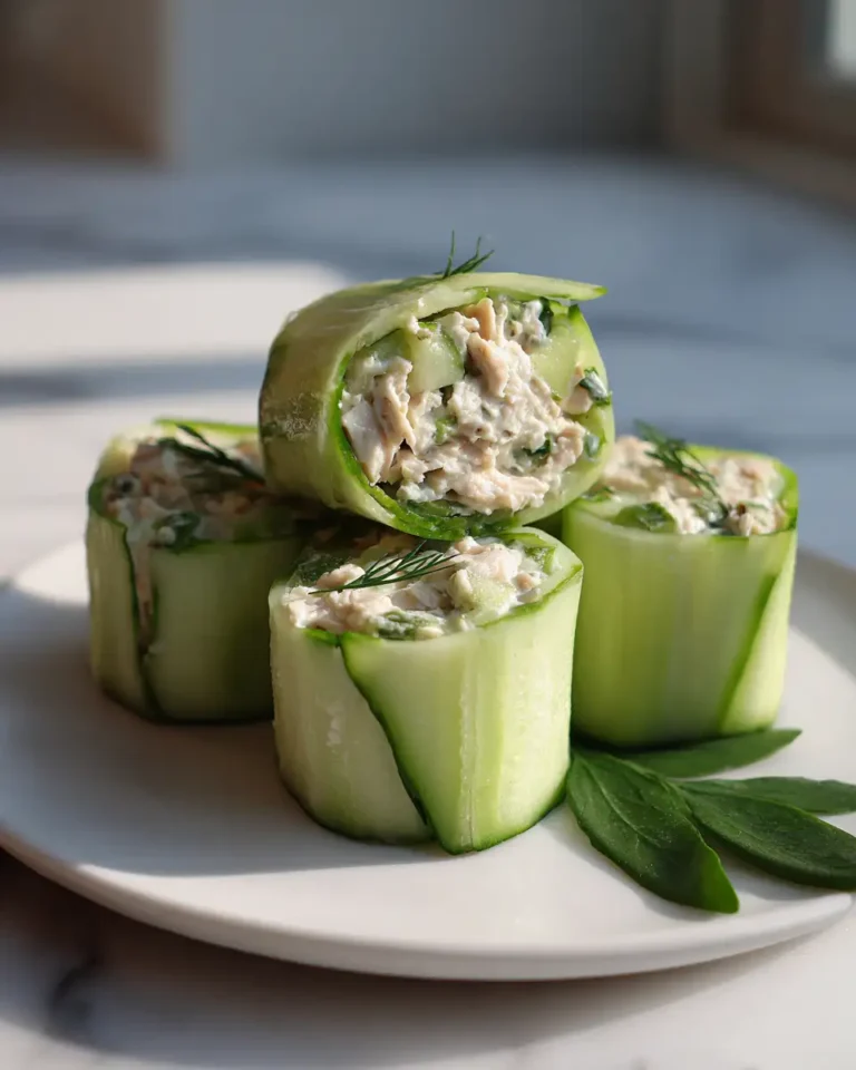 Fresh and Flavorful: Discover the Delight of Chicken Salad Cucumber Rolls - Featured Image
