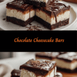 Decadent Delight: Indulge in Irresistible Chocolate Cheesecake Bars
