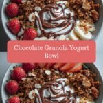 Indulge Your Morning with a Decadent Chocolate Granola Yogurt Bowl