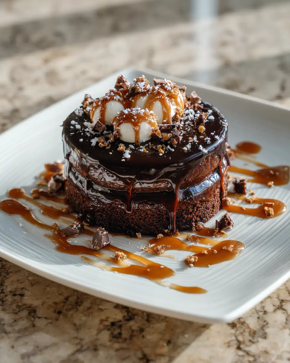 Final dish - Decadent Delights: The Ultimate Chocolate Lovers Dessert Experience