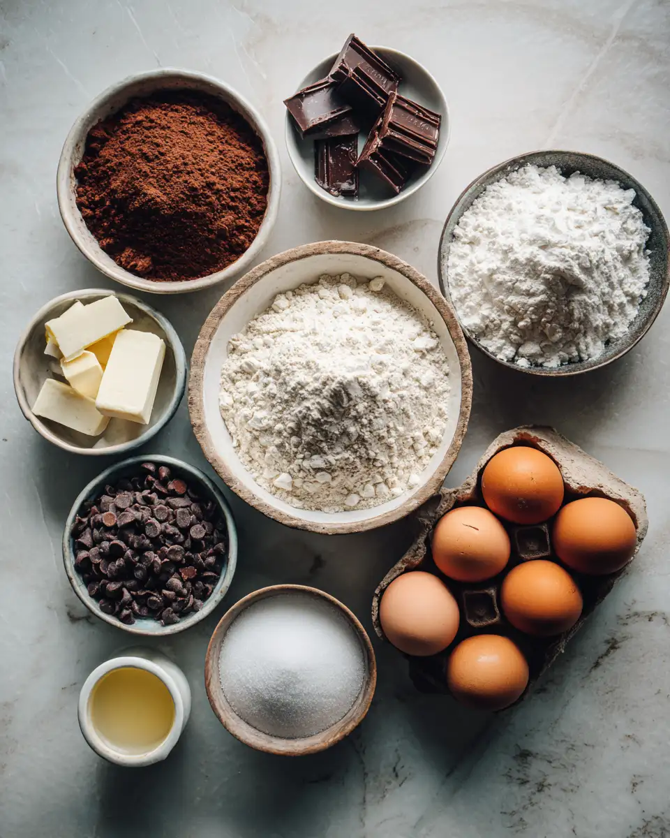 Ingredients for Decadent Delights: The Ultimate Chocolate Lovers Dessert Experience
