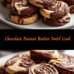 Indulge in Bliss with Irresistible Chocolate Peanut Butter Swirl Cookies