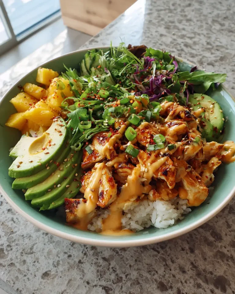 Tropical Delight Coconut Chicken Rice Bowl Fiesta - Featured Image