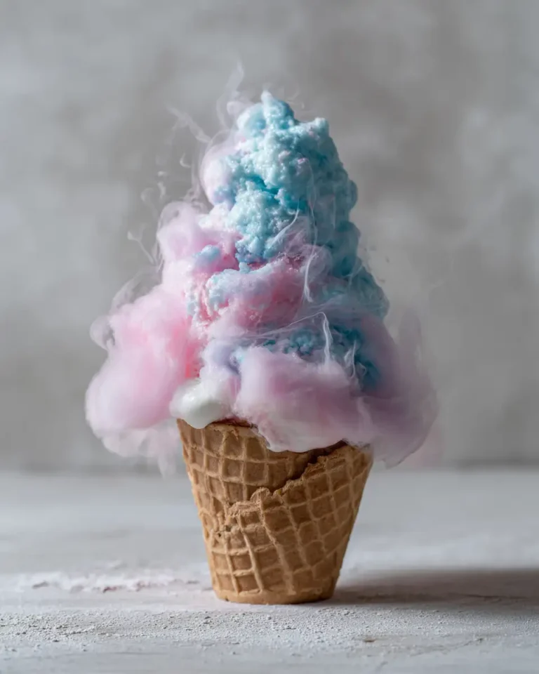 Sweet Whirlwind: Dive into the Magic of Cotton Candy Ice Cream Sundae - Featured Image