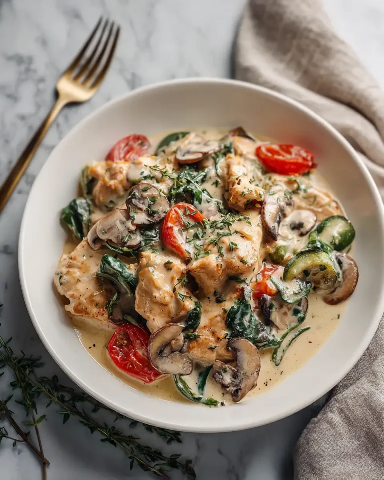 Irresistibly Creamy Chicken and Veggies: A Comfort Food Classic - Featured Image