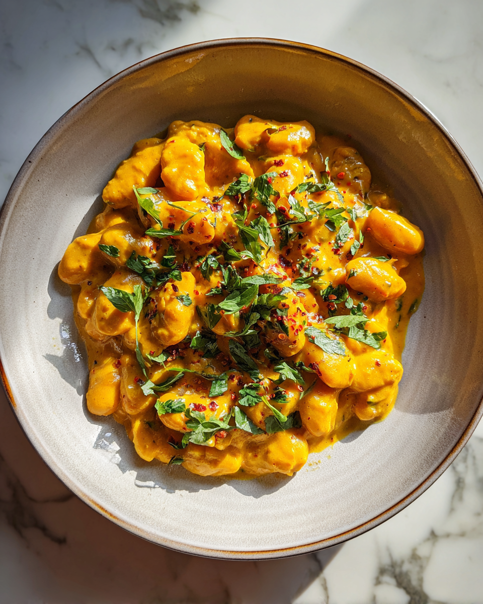 Final dish - Decadent Delight: Dive into Creamy Curried Butter Beans