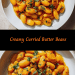 Decadent Delight: Dive into Creamy Curried Butter Beans