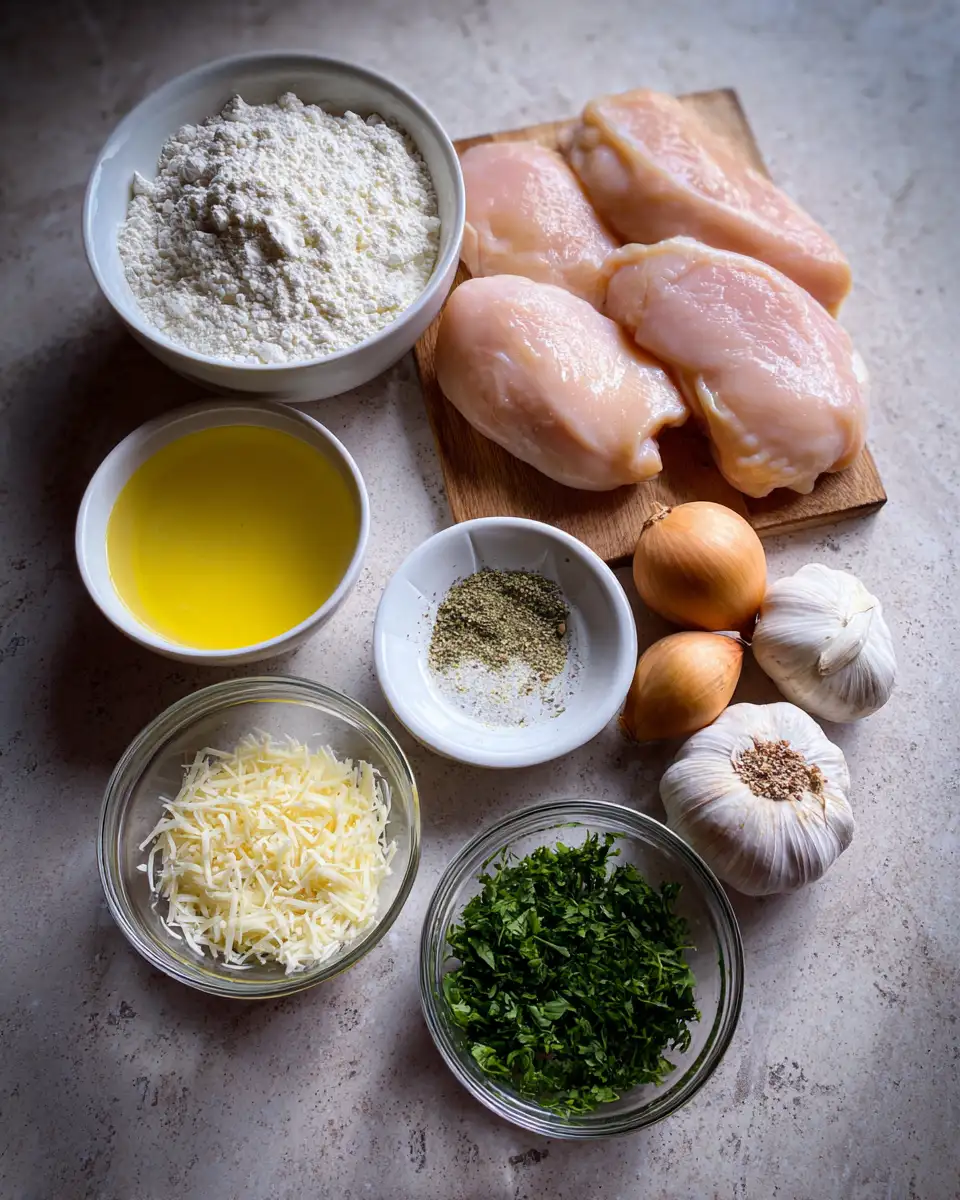Ingredients for Irresistible Creamy Garlic Butter Chicken Everyone Is Obsessed With