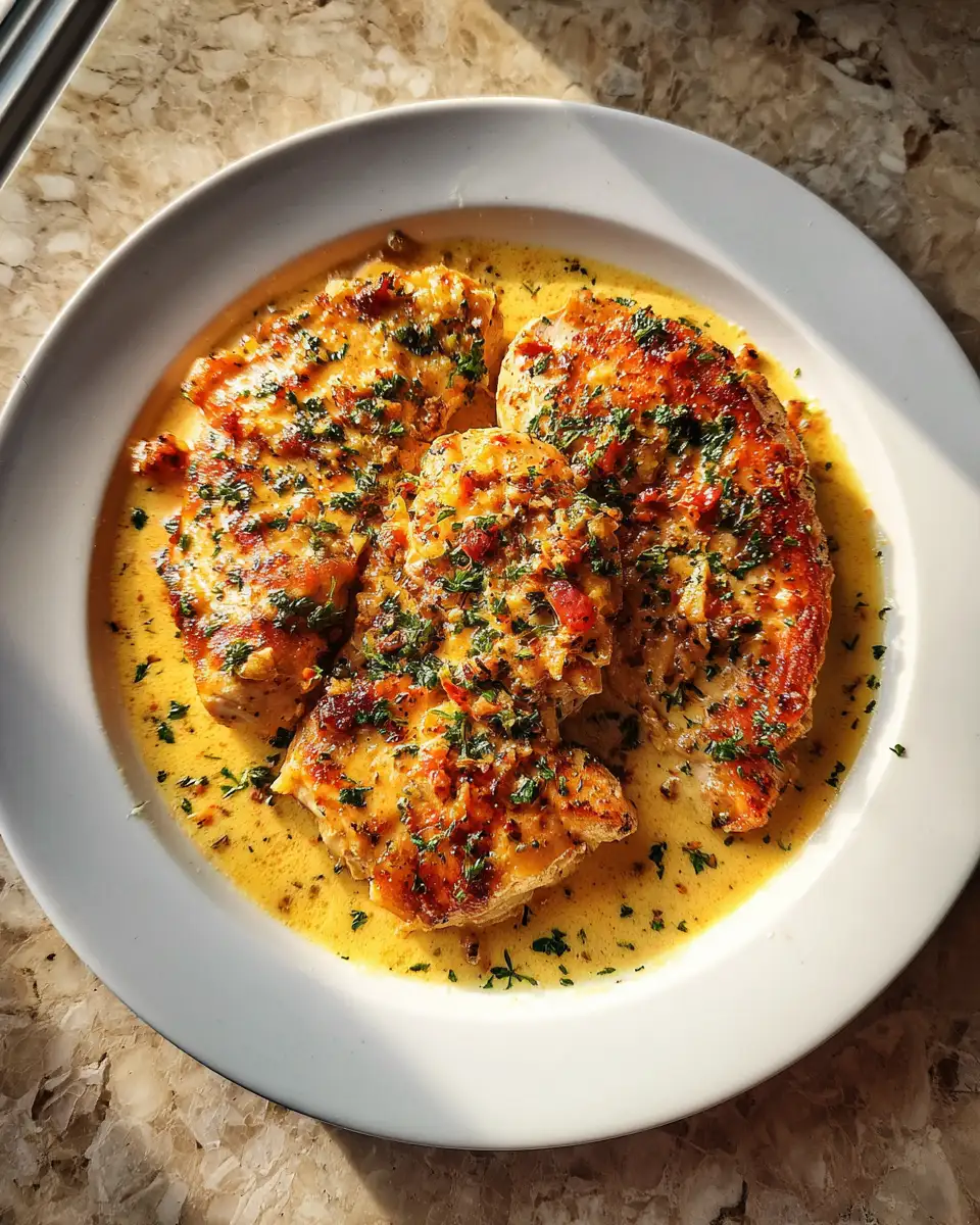 Final dish - Irresistibly Delicious: Creamy Garlic Butter Chicken Skillet Magic