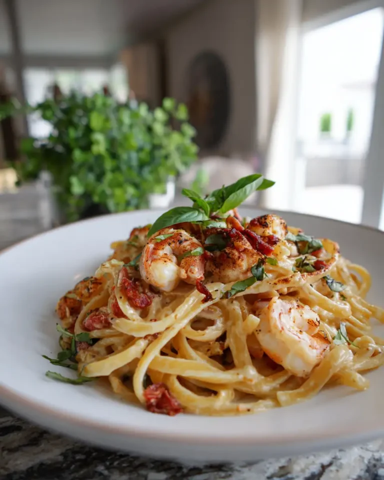 Indulge in the Ultimate Creamy Seafood Pasta Delight - Featured Image