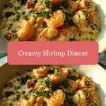 Decadent Delights: Indulge in a Creamy Shrimp Dinner Tonight