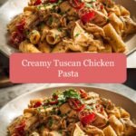 Indulge in the Irresistible Flavors of Creamy Tuscan Chicken Pasta