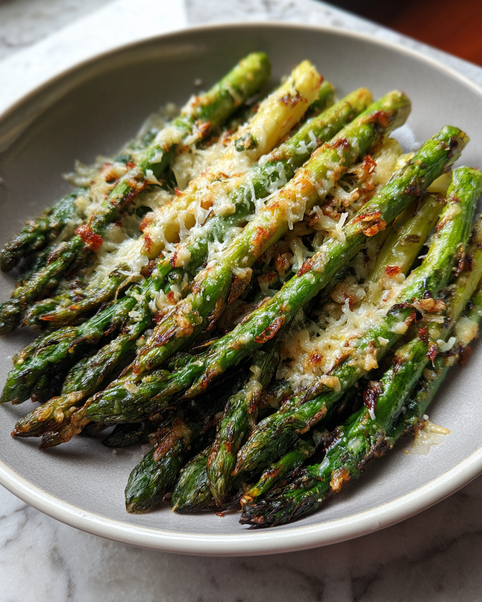 Final dish - Crispy Asparagus Asiago Spears: Elevate Your Side Dish Game