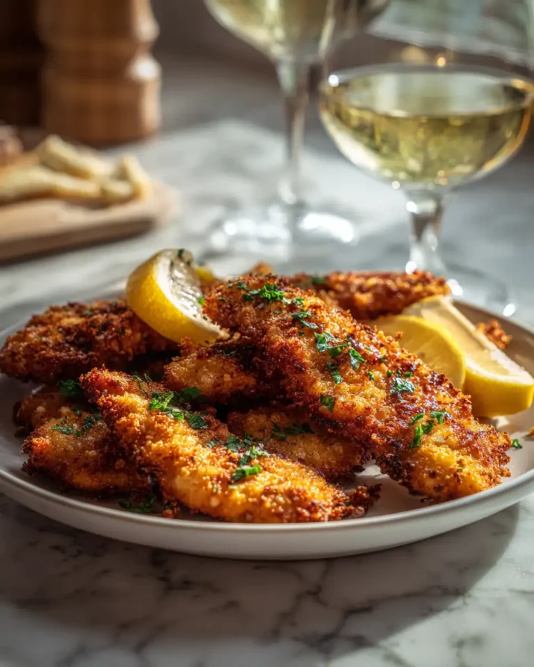 Ultimate Crispy Parmesan Chicken Tenders Delight - Featured Image