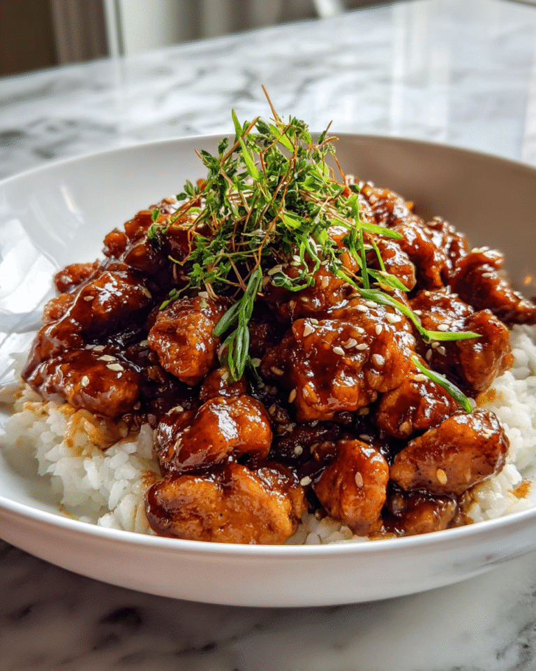 Savor the Flavor: Irresistible Crock Pot Bourbon Chicken Recipe - Featured Image