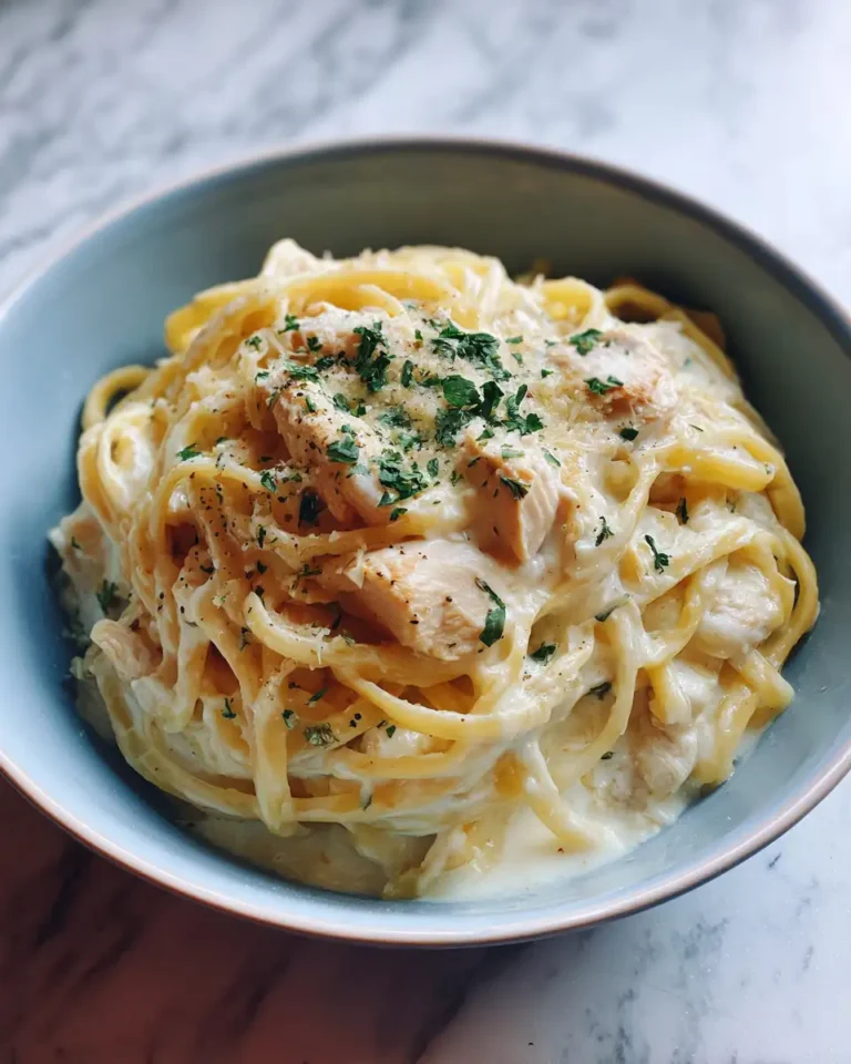 Creamy Crockpot Chicken Alfredo: Effortless Comfort in a Bowl - Featured Image