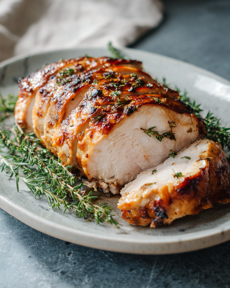 Succulent and Simple: Transform Your Dinner with Crockpot Turkey Breast 6 Final dish - Succulent and Simple: Transform Your Dinner with Crockpot Turkey Breast