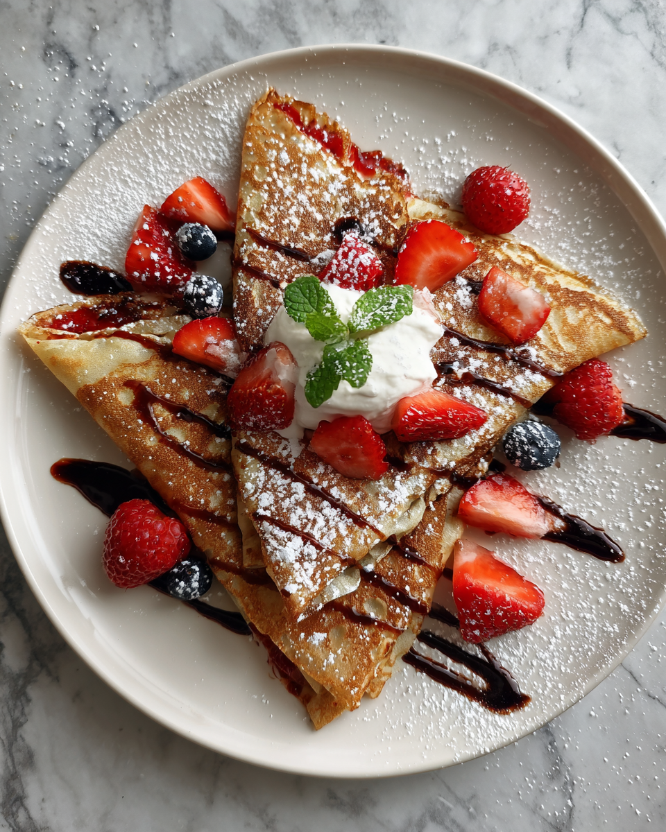 Final dish - Unwrap the Magic with This Delicious Crepes Recipe