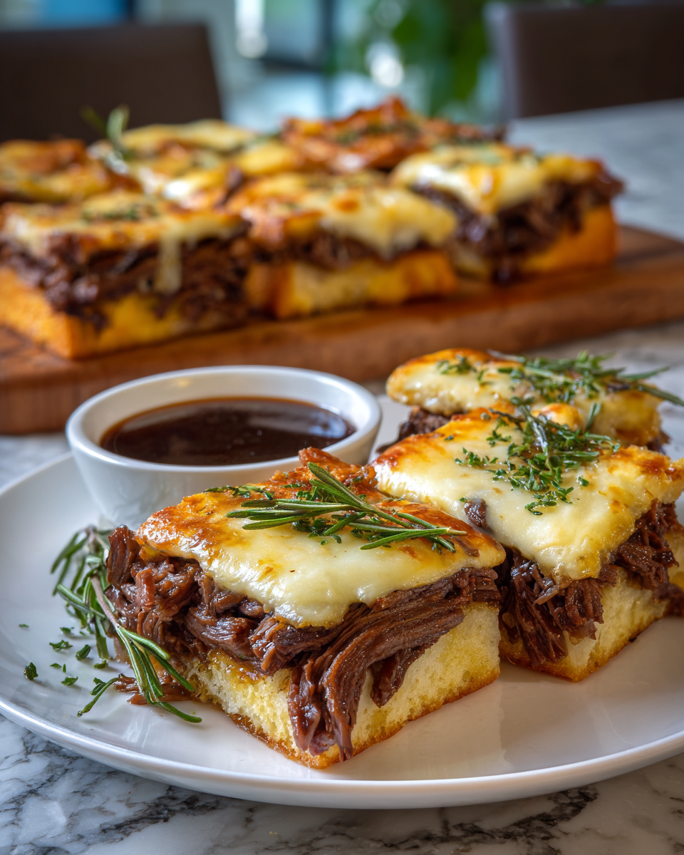 Mouthwatering French Dip Squares to Elevate Your Snack Game 6 Final dish - Mouthwatering French Dip Squares to Elevate Your Snack Game