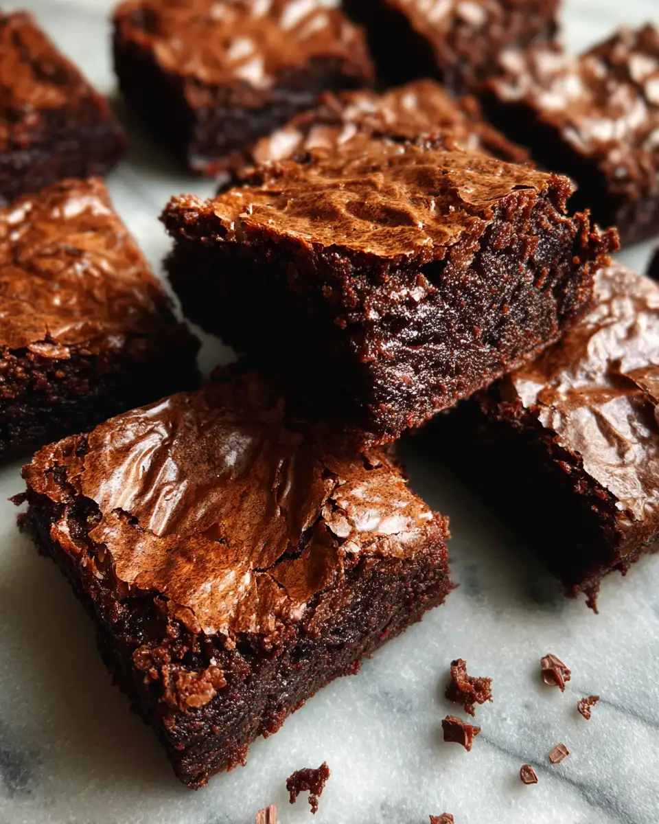 Final dish - Irresistibly Easy Chocolate Brownies: Your New Go-To Recipe