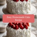 Bake Blissfully: Easy Homemade Cake Recipe for Effortless Indulgence