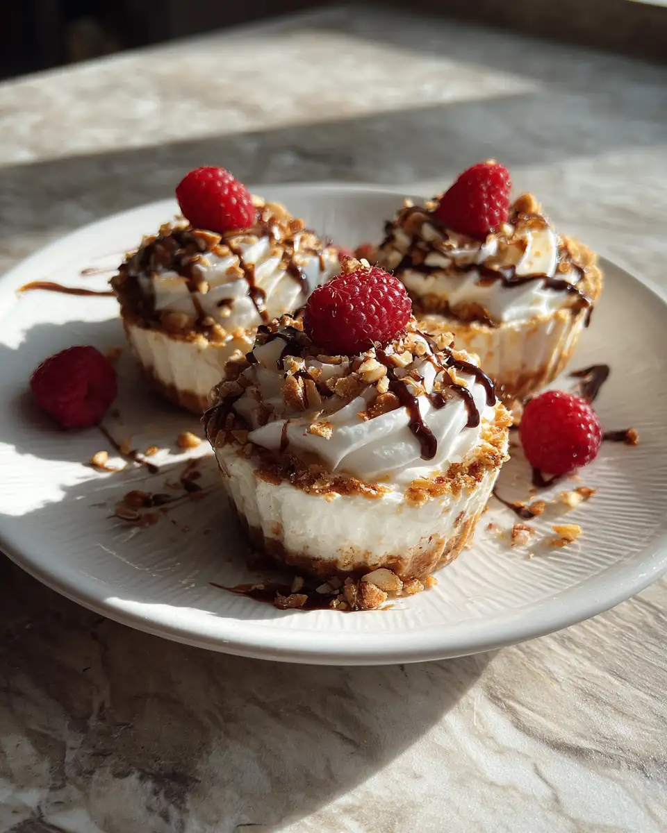 Final dish - Effortless Indulgence: Whip Up Easy No Bake Cheesecake Cups