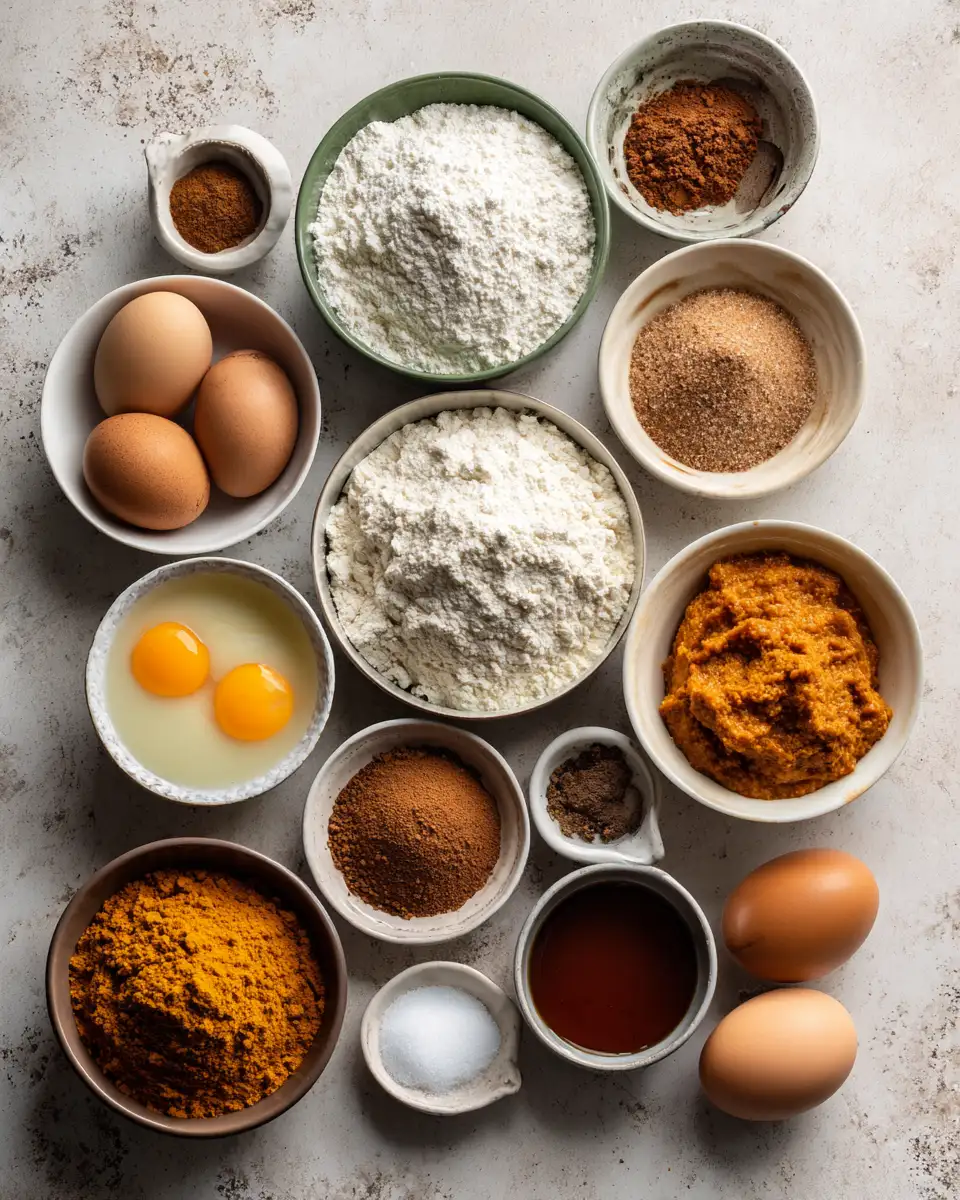 Ingredients for Irresistibly Easy Pumpkin Bread: Your New Fall Favorite