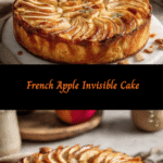 Delight in the Magic of French Apple Invisible Cake