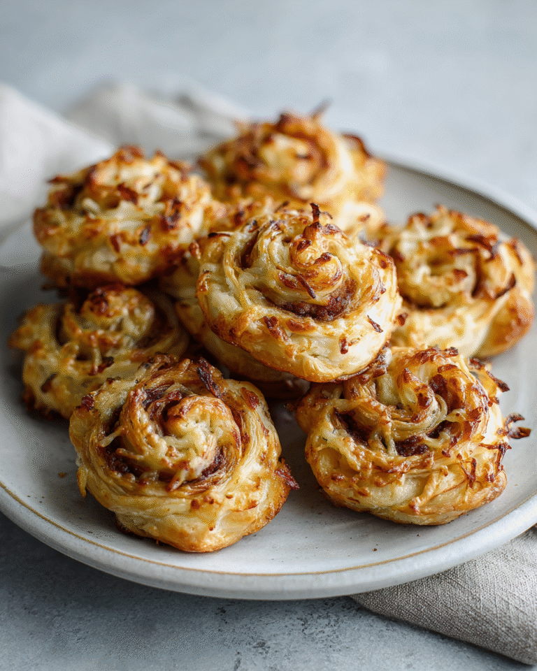Savor the Flaky Delight: Irresistible French Onion Sausage Pastries - Featured Image