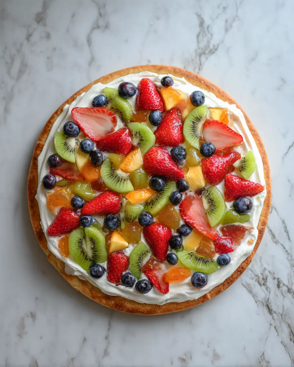 Ingredients for Sweet Sunshine: The Ultimate Fruit Pizza Summer Dessert