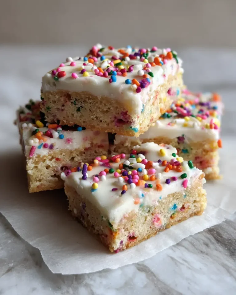 Sprinkle Joy with Irresistible Funfetti Sugar Cookie Bars - Featured Image