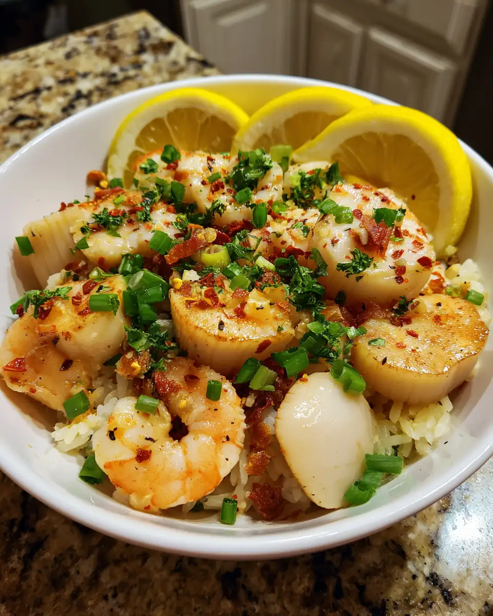 Ingredients for Dive into Flavor with the Ultimate Garlic Butter Seafood Bowl