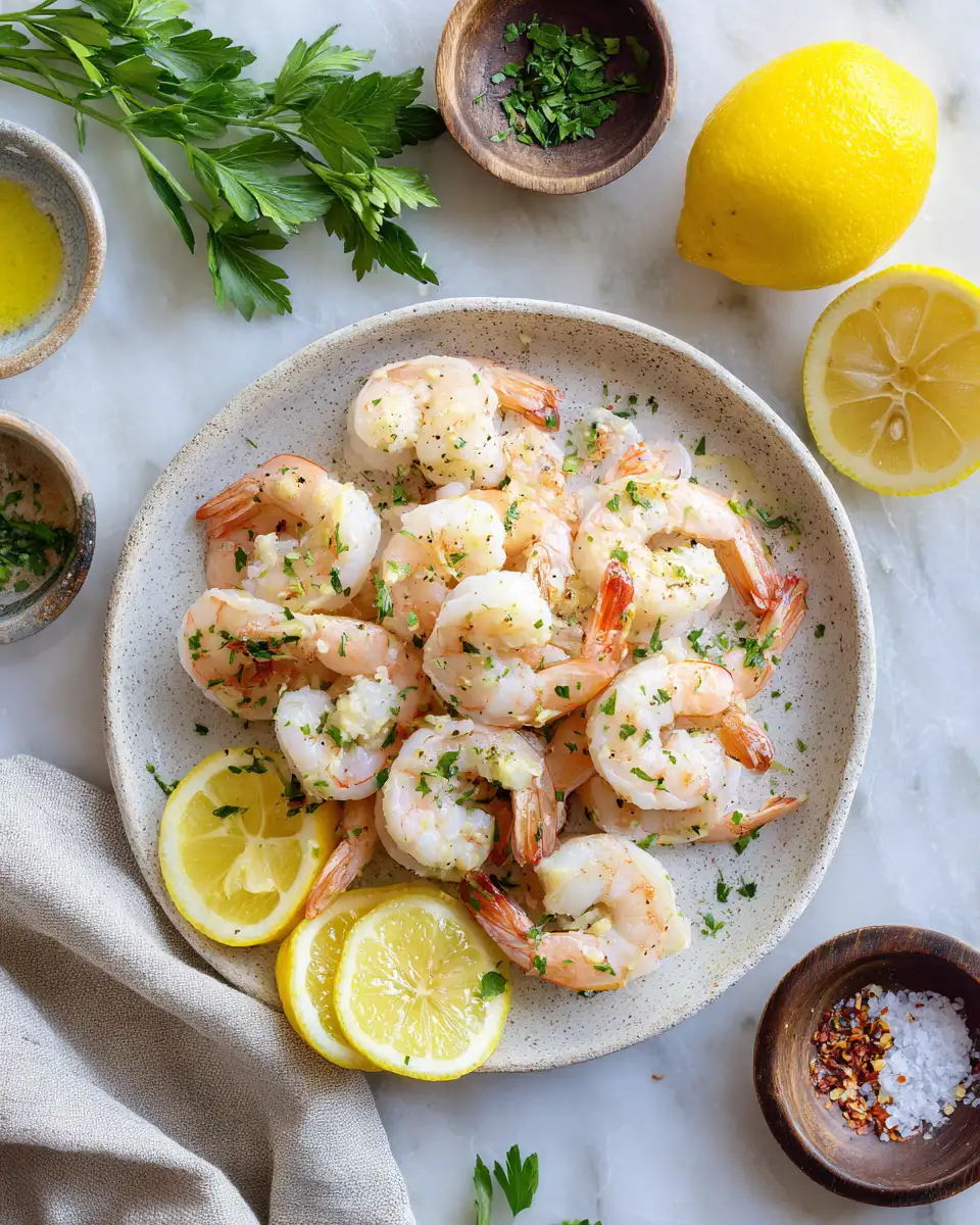 Ingredients for Effortless Elegance: Dive into This Garlic Shrimp Easy Recipe
