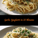Quick and Delicious: Garlic Spaghetti in 25 Minutes