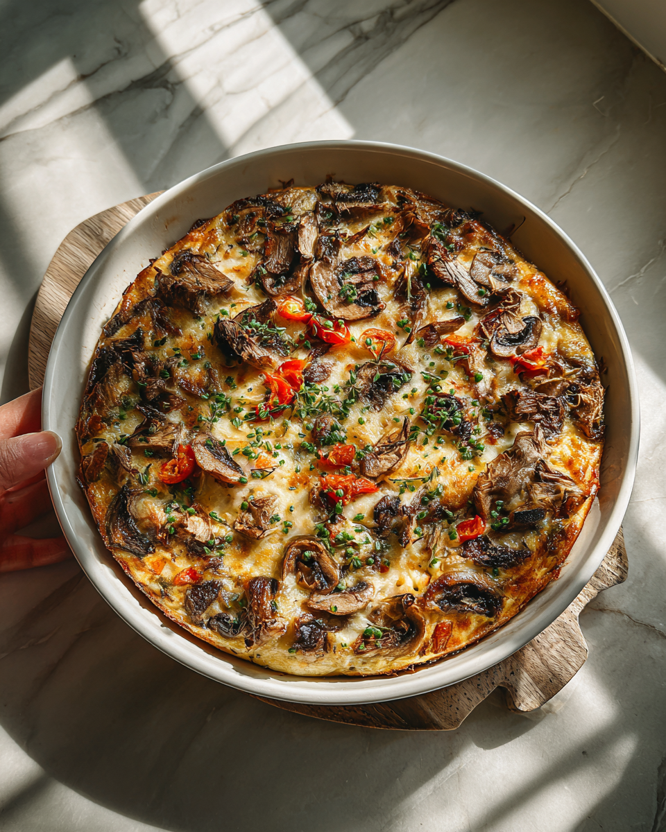 Savory Sensation: Unleash the Flavor of Hamburger Mushroom Bake 6 Final dish - Savory Sensation: Unleash the Flavor of Hamburger Mushroom Bake