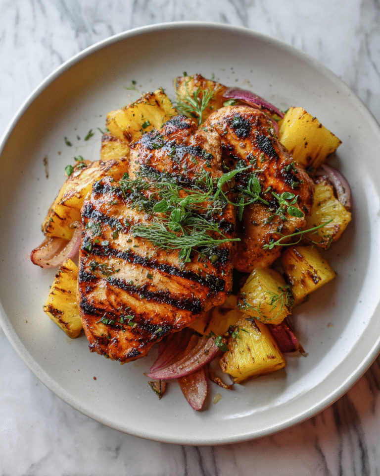 Savor the Tropics with Hawaiian Grilled Chicken and Pineapple - Featured Image