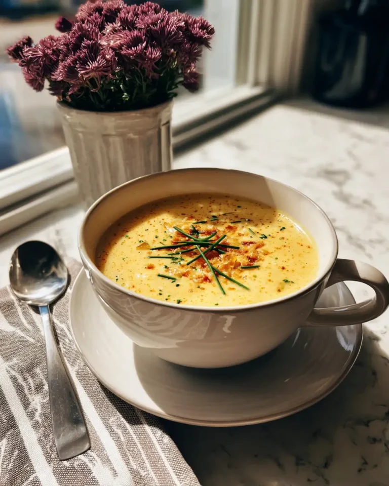 Cozy Up with Hearty Cheddar Garlic Herb Potato Soup - Featured Image