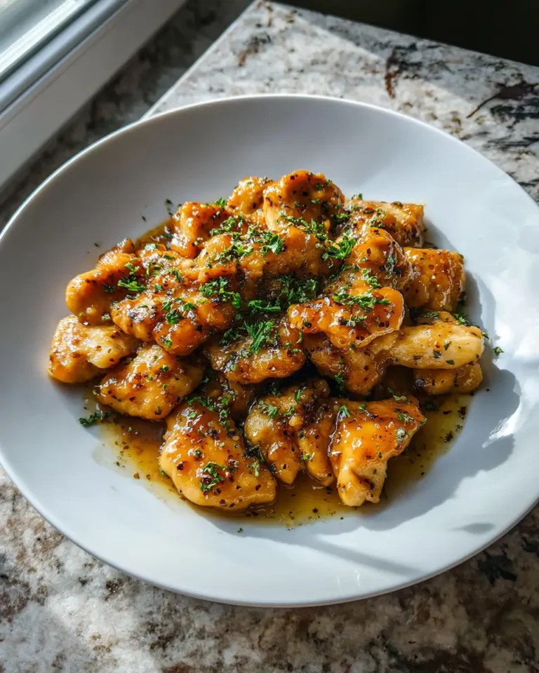 Sizzling Honey Butter Chicken Skillet: A Sweet and Savory Delight - Featured Image