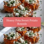 Sweet Meets Savory: Irresistible Honey Feta Sweet Potato Rounds