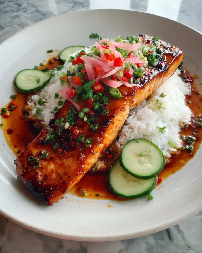 Sweet and Spicy Delight: Irresistible Hot Honey Salmon - Featured Image