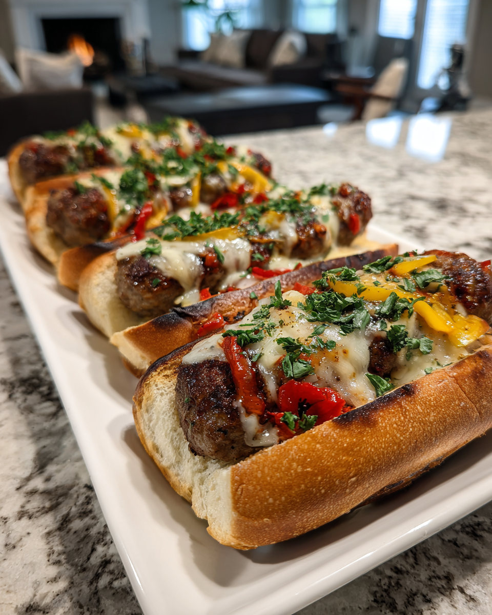 Final dish - Sizzling Italian Sausage Hoagies That Elevate Your Sandwich Game